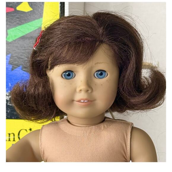 American Girl Of Year Lindsey Doll Pleasant Company Meet Outfit Barrette Box - Picture 8 of 13